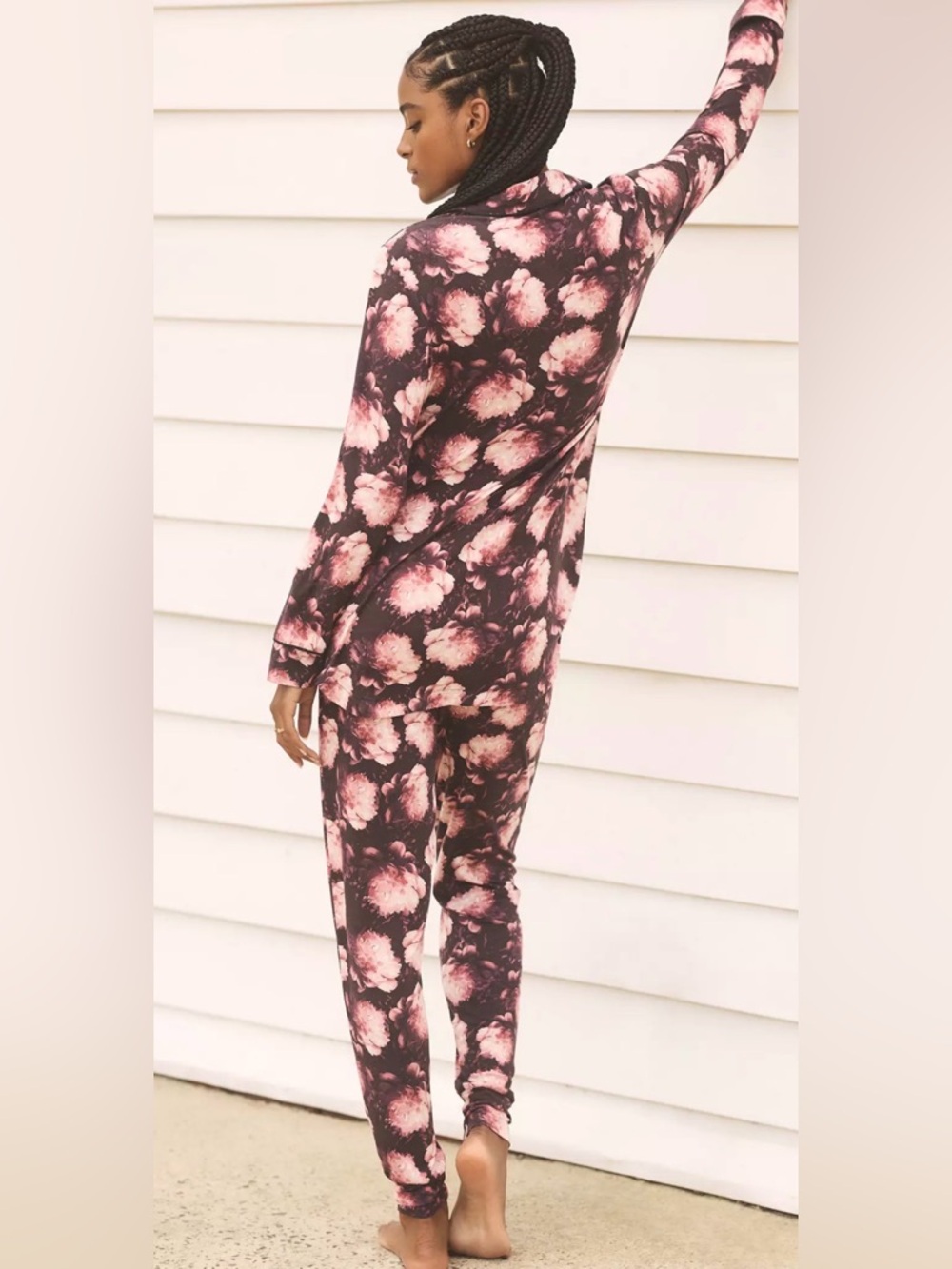 Rachel Parcell Women’s Floral Long Sleeve Modal Pajama Set